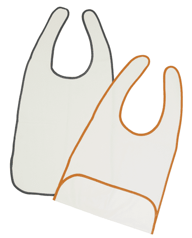 Lätzchen aus HYGIENA-Tex 40 x 70cm, weiß