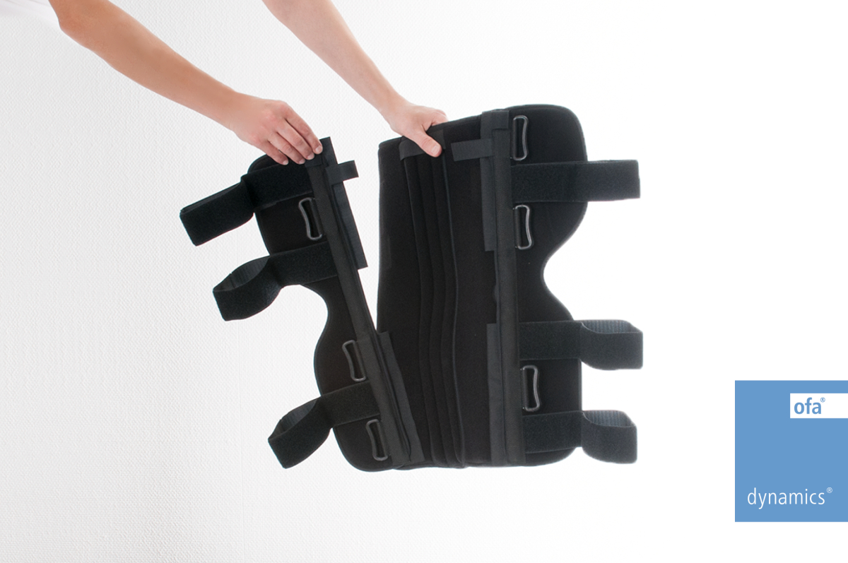 Dynamics Knielagerungsschiene, schwarz – Bild 2