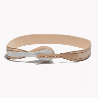 Bort Federbruchband HerniaFix, elastisch, runde Pelotte, kurze Feder, beige