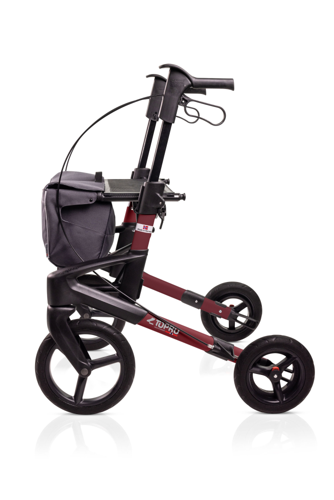 Rollator Olympos ATR Black Series SLIM M, OFF road wheels – Bild 3