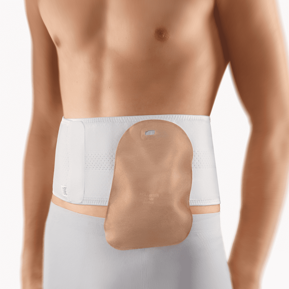 Bort Stoma-Bandage, weiß