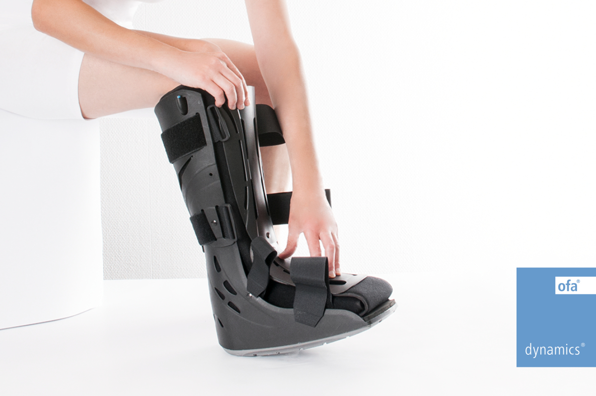 Gehschiene Dynamics AIR Walker, schwarz – Bild 4