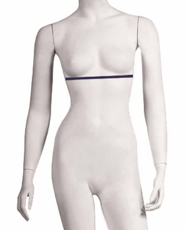 Rippenbandage weiß,16 cm hoch – Bild 3