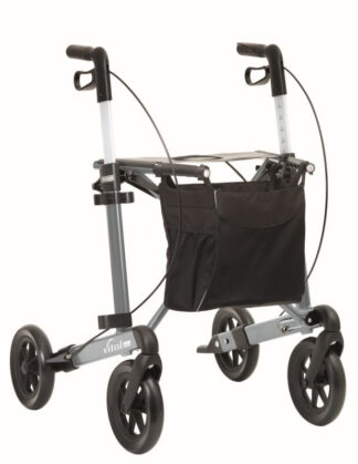 Rollator vital plus, inkl. Stockhalter u. Stofftasche, max. 150 kg bel.