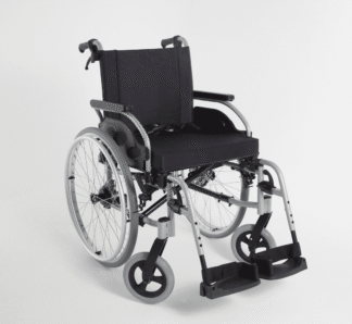 Rollstuhl Action1 R mit Trommelbremse silbergrau
