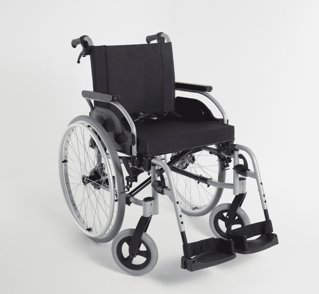 Rollstuhl Action1 R silbergrau