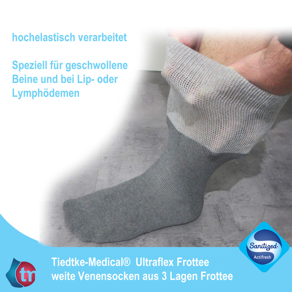 Venensocken Ultraflex Frottee – Bild 2