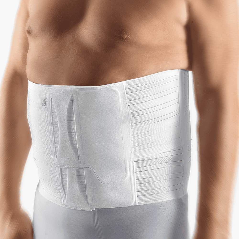 Bort Thorax-Abdominal-Stütze PostOban spezialweit, weiß