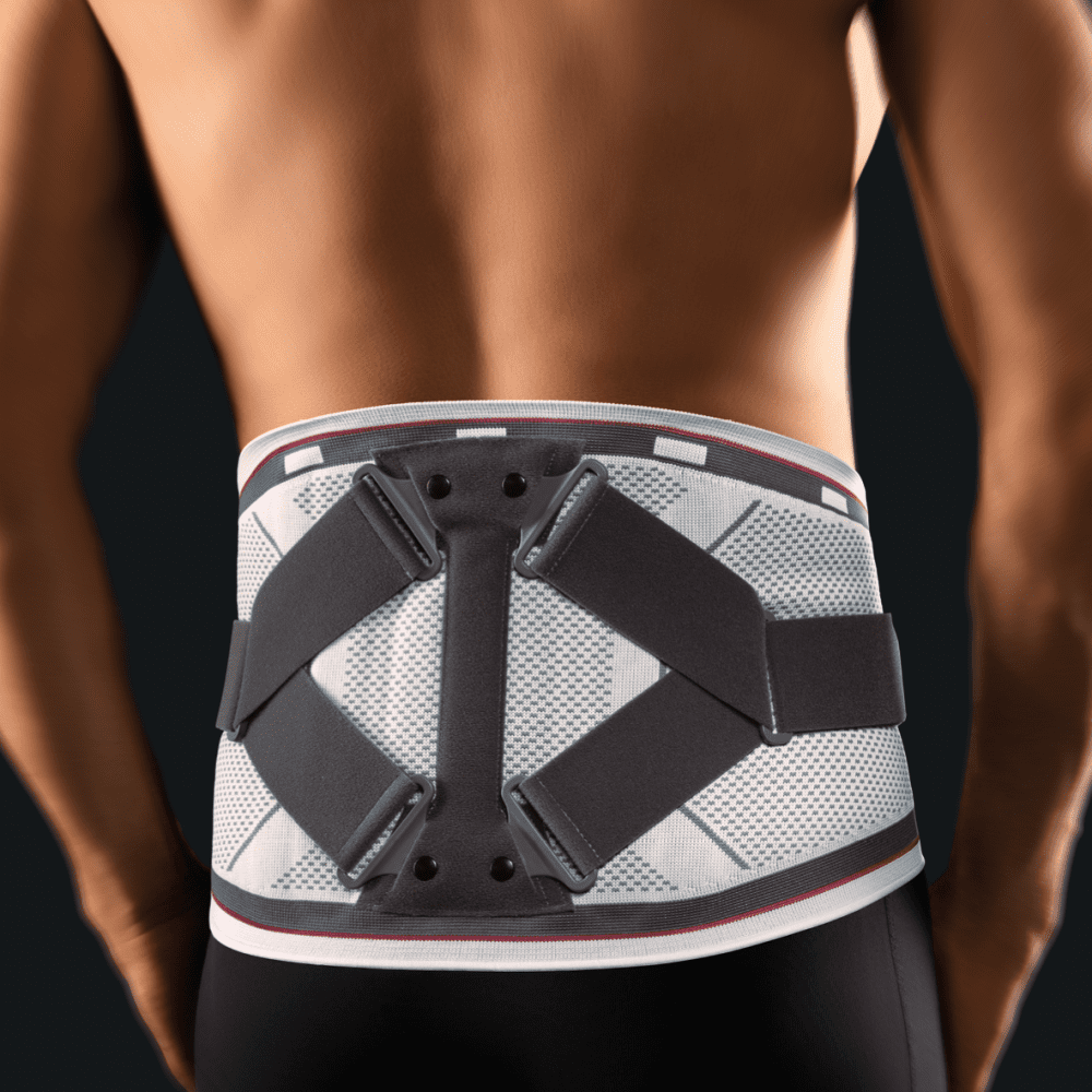 Bort select Stabilo Rückenbandage mit Pelotte – Bild 2