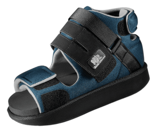Therapieschuh AMSTERDAM, blau-schwarz