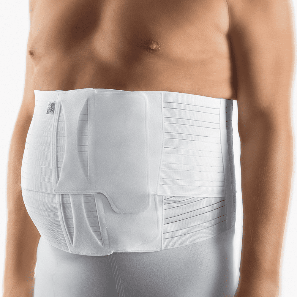 Bort Thorax-Abdominal-Stütze PostOban spezialweit, weiß – Bild 2