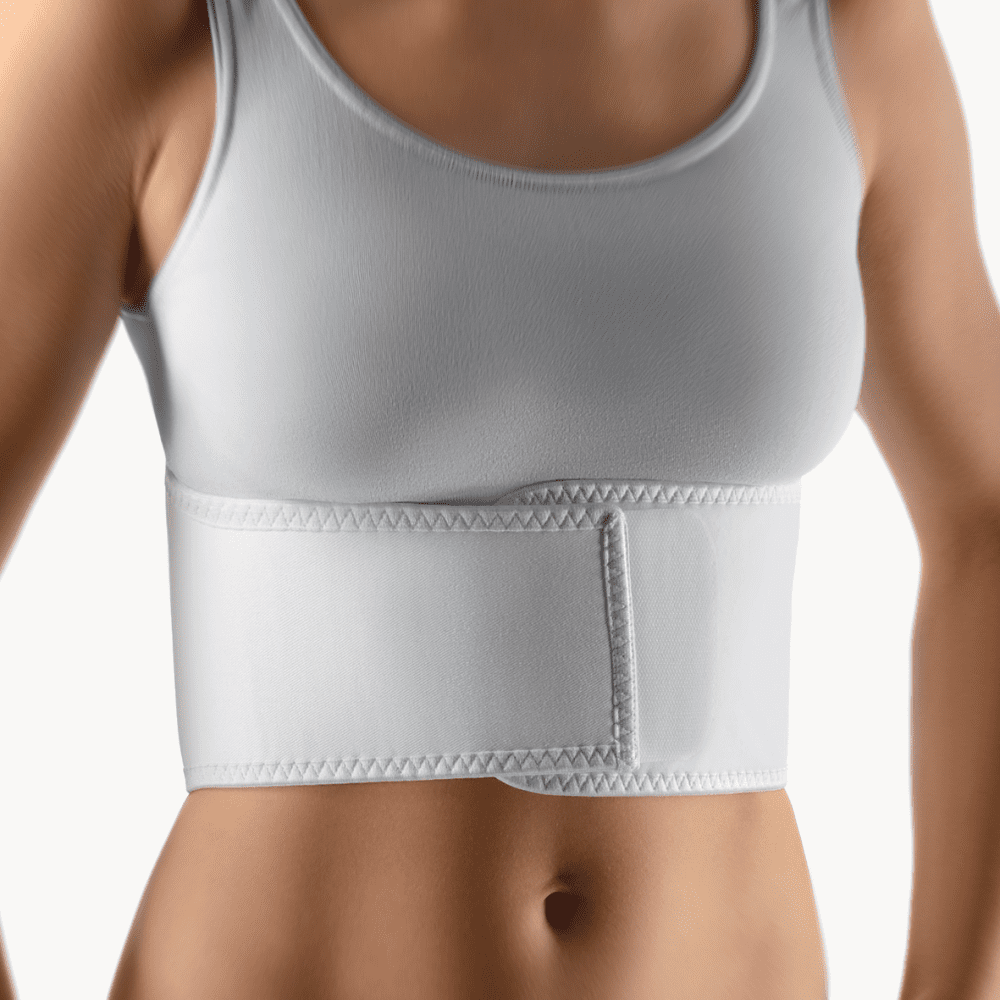 Bort Rippengürtel Damen weiß