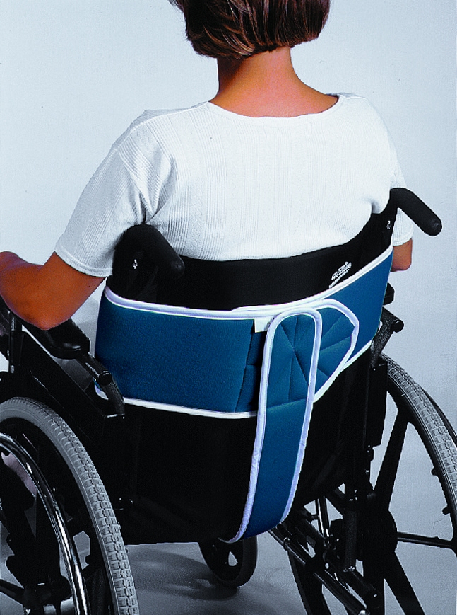 Bauchgurt mit Sitzhose blau – Bild 2