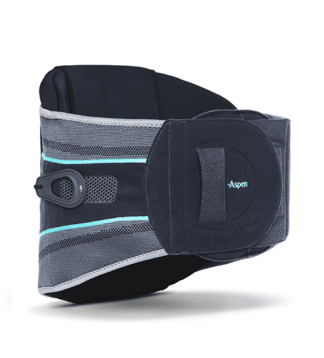 Lumbalstützorthese Aspen Elite Pro+ grau