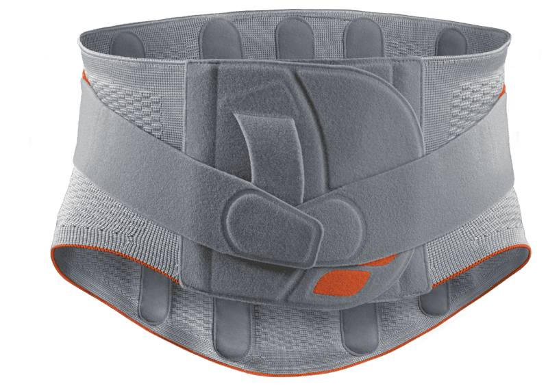 LWS-Orthese VERTEBRADYN AKTIV mit Propriozeptionspelotte, platinum – Bild 2