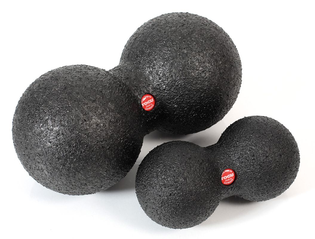 Blackroll Massageball DuoBall, schwarz