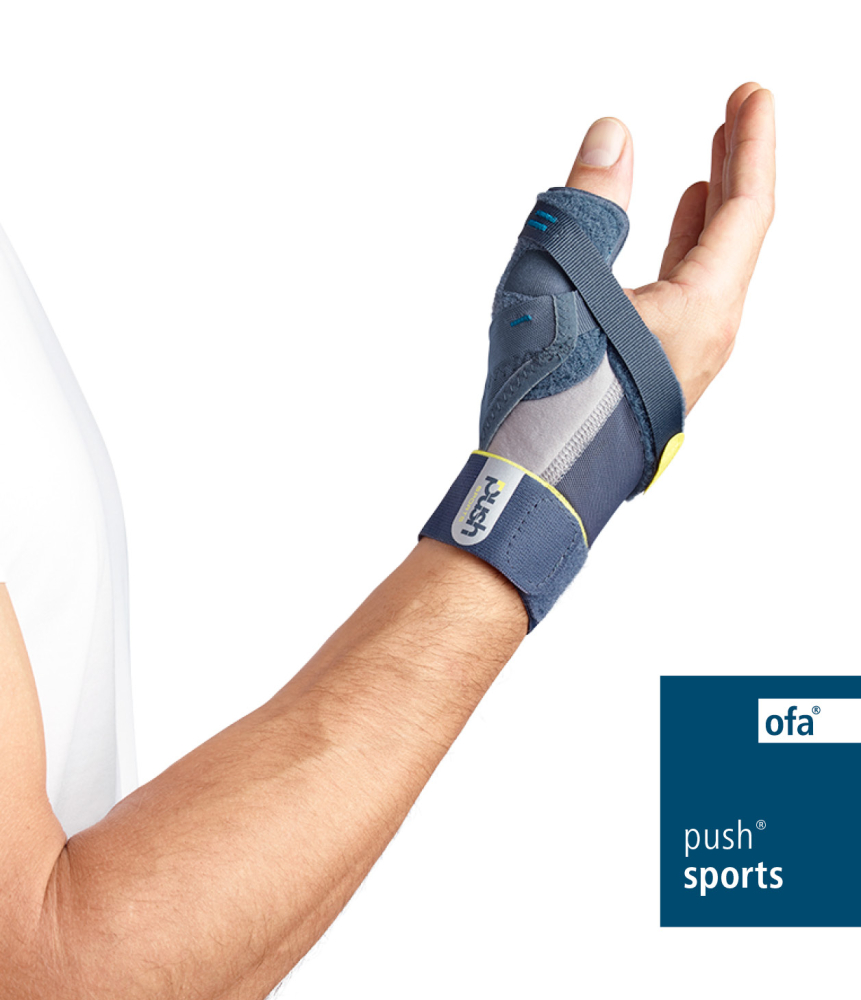 Push Sports Daumenbandage petrol-grau
