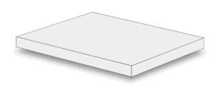 Extrafoam Soft Platte, 105x95 cm, weiß