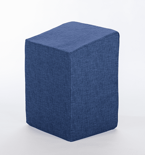 Therapie-Relax-Kubus mit Bezug MELBOURN blau