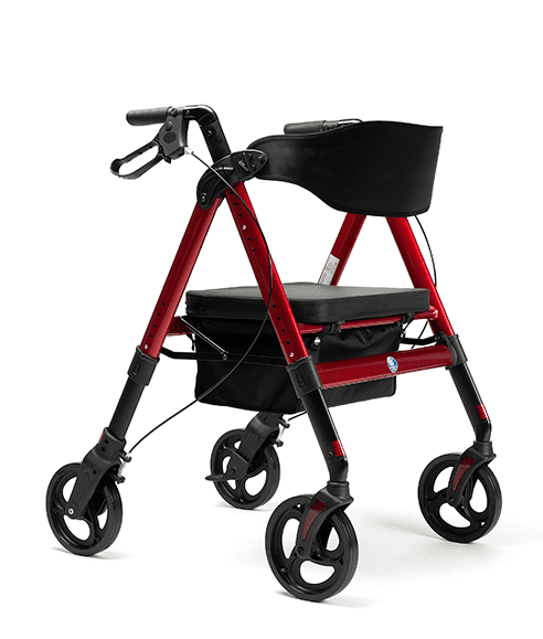 Schwerlast-Rollator Goliat mit Sitz-und Rückenstütze – Bild 3