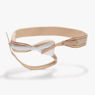 Bort Federbruchband HerniaFix, elastisch, anatomische Pelotte, kurze Feder, beige