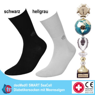 DeoMed Diabetikersocken Smart SeaCell mit Zink und Meeresalgen