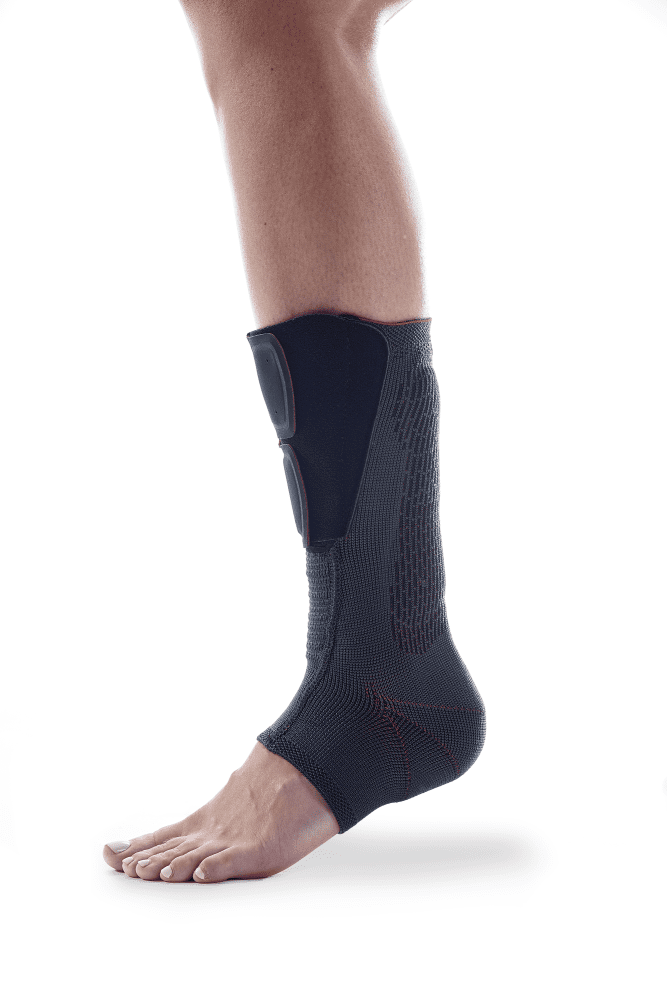 Achillessehnenbandage DONJOY AchilloForce Standard, graphitgrau – Bild 2