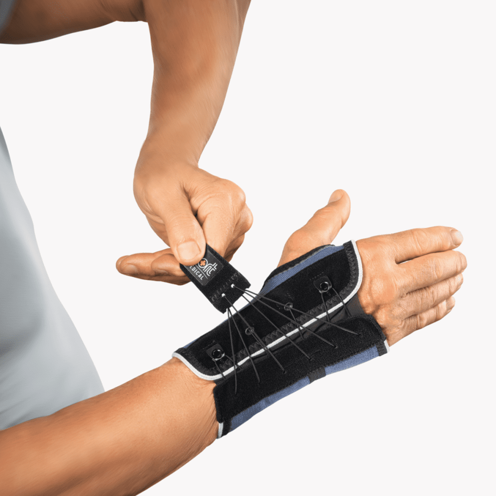 BORT Generation Handgelenkbandage, blau – Bild 2