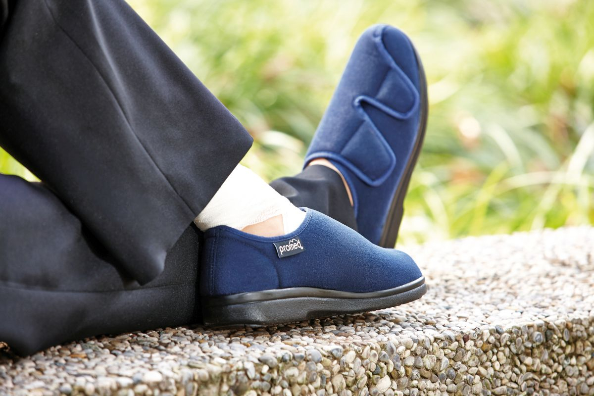 Reha Schuh SaniSoft marineblau – Bild 3