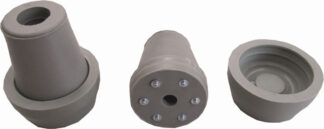 Krückenkapsel mit Spikes, grau