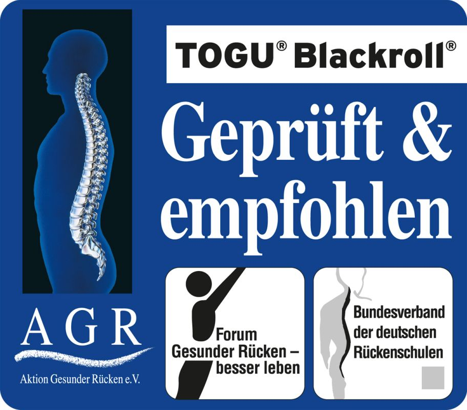 Blackroll Massageball, schwarz – Bild 6