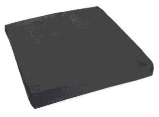 Rollstuhl Sitzkissen Standard, schwarz