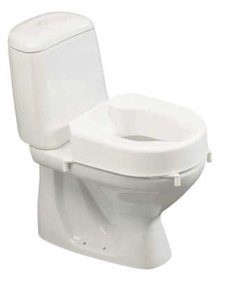 Toilettensitzerhöhung Hi-Loo mit Klammern, ohne Deckel