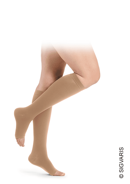 Essential COMFORTABLE ECF, AD, offene Fußspitze, caramel