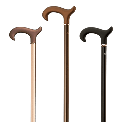 Gehstock Soft-Step-Derby verstellbar