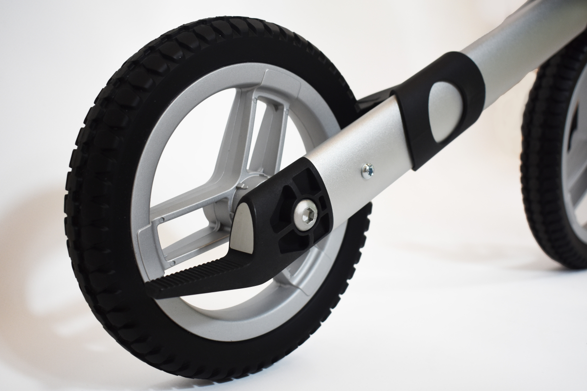 Rollator Gemino 60 ATR silbergrau – Bild 2
