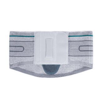Rückenbandage b:joynz back support straight zur Kompression mit Massagepelotte