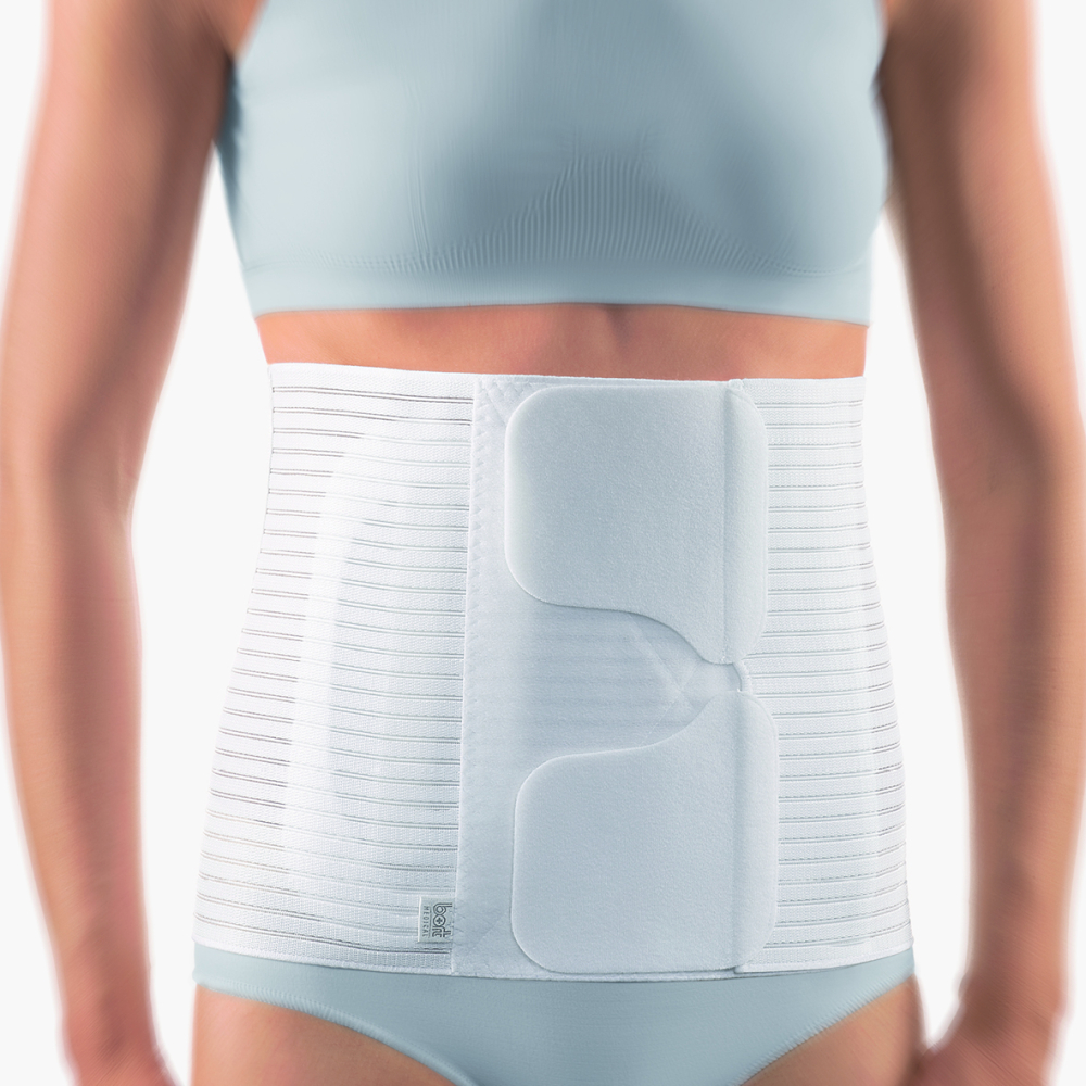 Bort Narbenbruch-Bandage, weiß – Bild 3