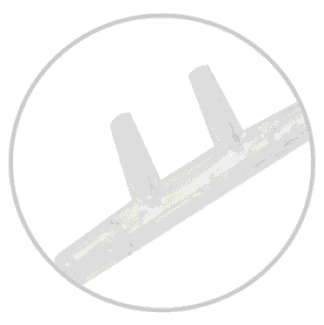 AEROpart Sauerstoff-Brille 11-S mit 2m Schlauch, gerade Nasenstutzen