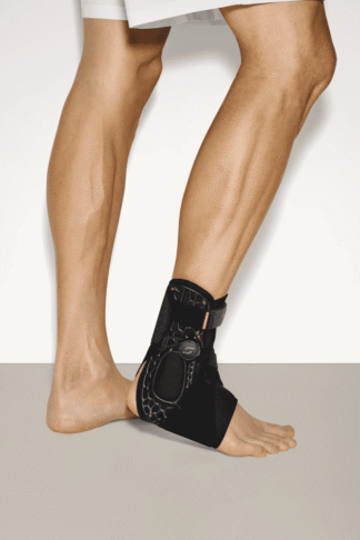 Sprunggelenkorthese MALLEO-CAST ORGANIC S1, schwarz