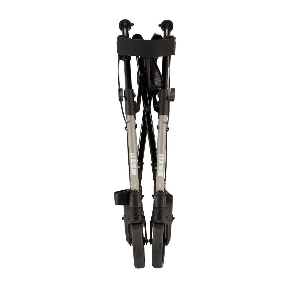 Leichtgewicht-Rollator TAIMA M2 mit Rückengurt und Tasche (Dietz) – Bild 4