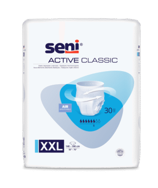 Inkontinenzslip Seni Active Classic XXL, Hüfte 140-190 cm (1 Karton 3 x 30 Stück)