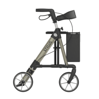 Rollator Stylus Base Line mit Rückengurt und Stockhalter