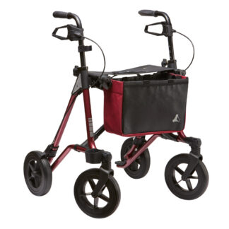 Leichtgewicht-Rollator TAIMA VENTUM mit Rückengurt und Tasche (Dietz)