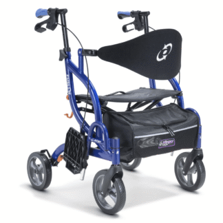Rollator und Transportrollstuhl Airgo Fusion 2in1