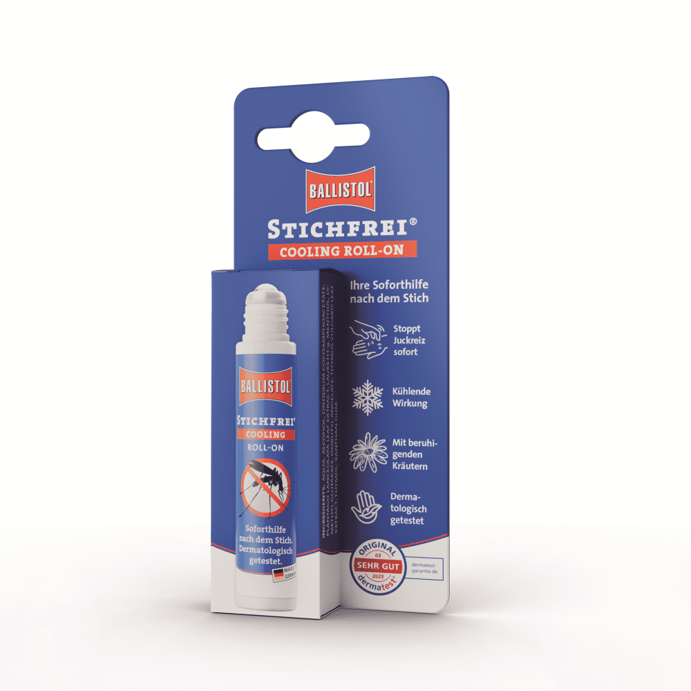 BALLISTOL Stichfrei - Cooling, Roll-On, 10 ml in cardboard blister pack