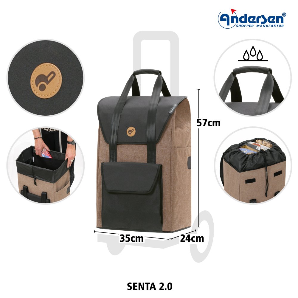 Royal Shopper Senta 2.0, sand – Bild 3
