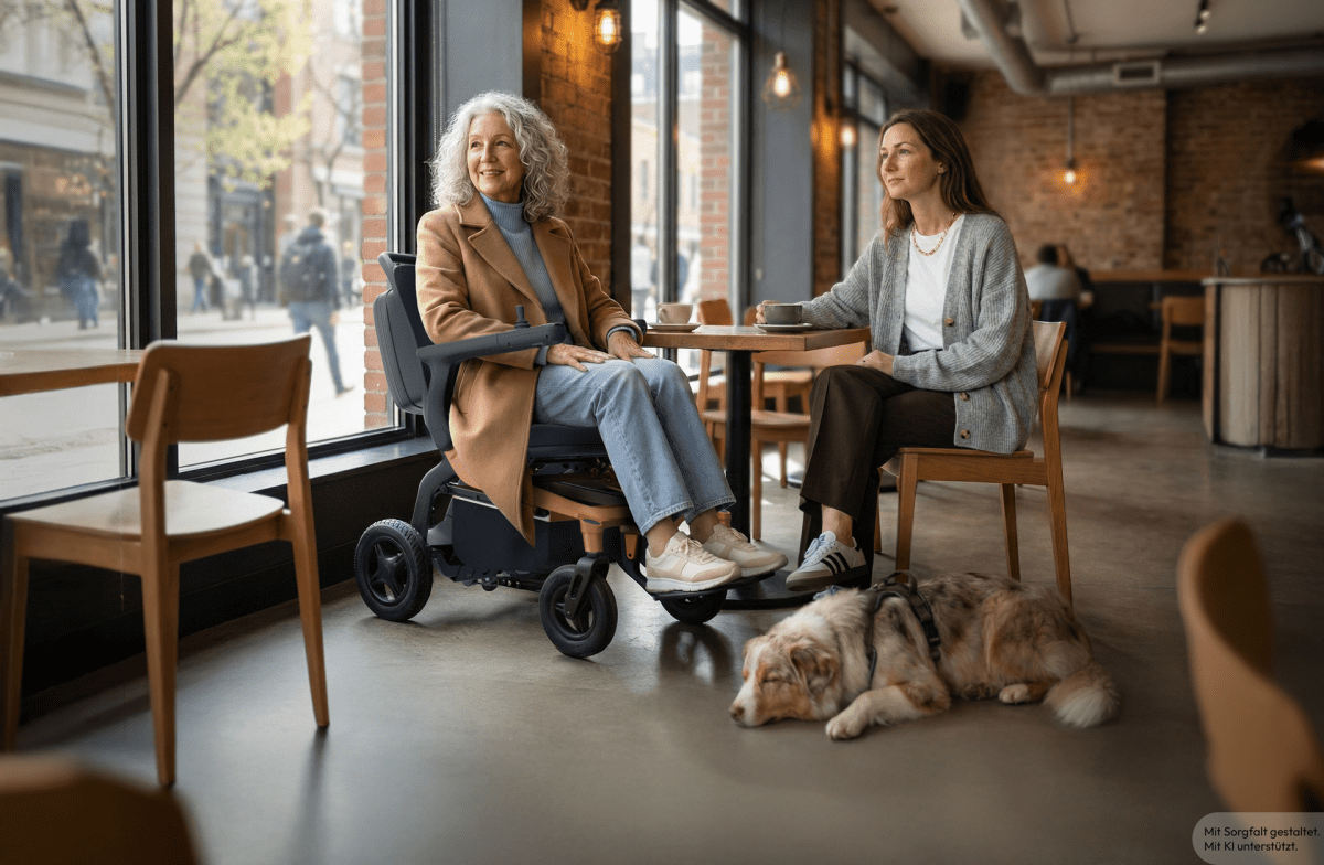 erivo Carbon Power Wheelchair, foldable - Image 4