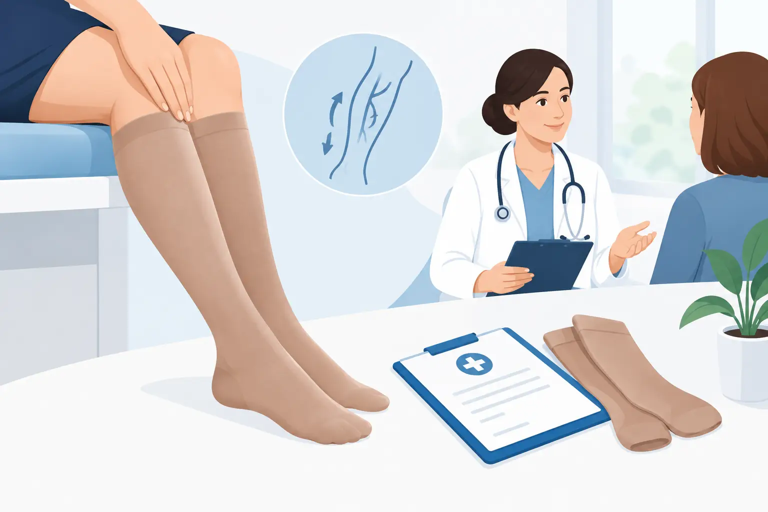 Antithrombosestrümpfe Verordnung richtig nutzen