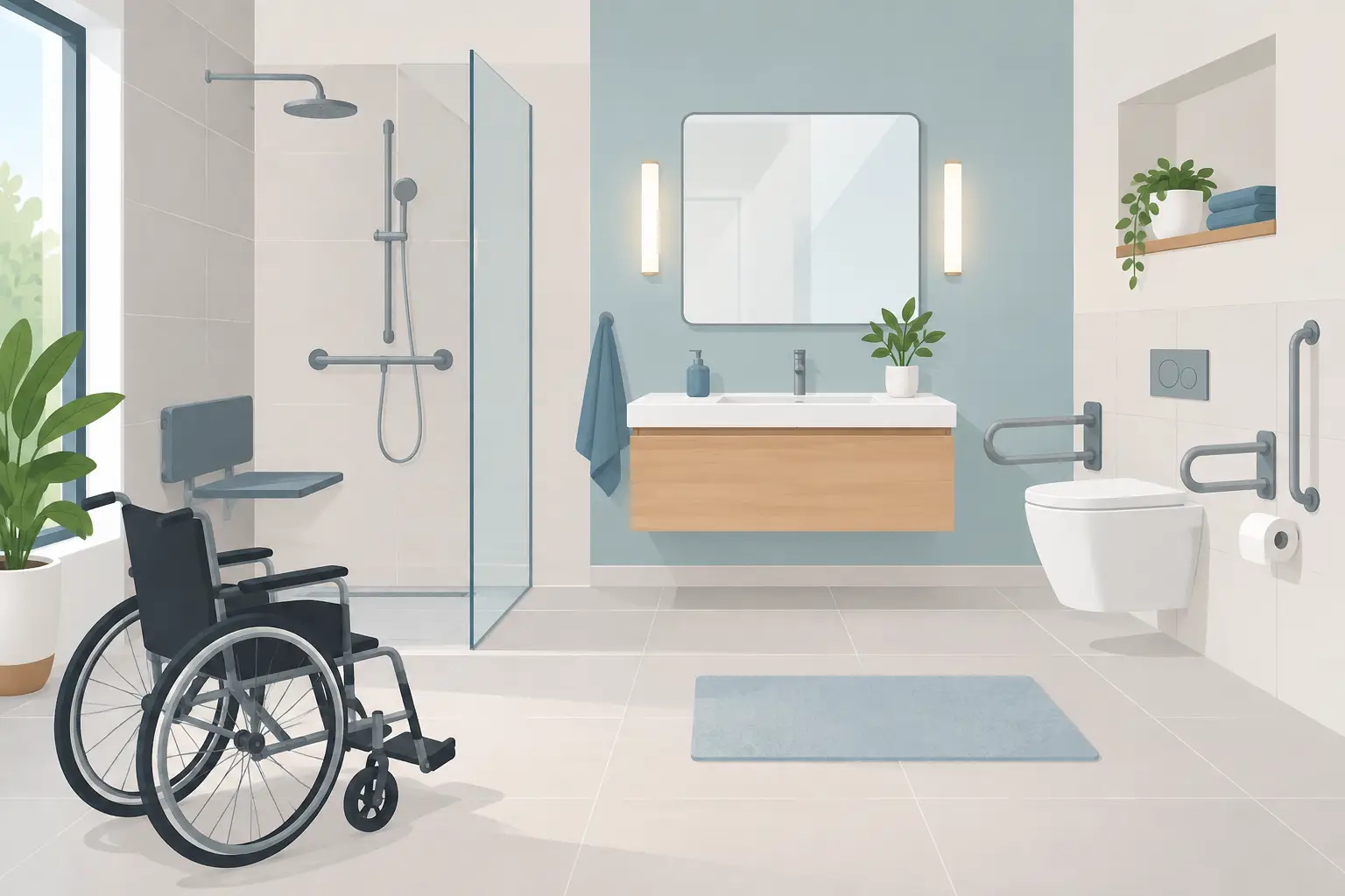 Ratgeber für barrierefreie Badezimmer zuhause